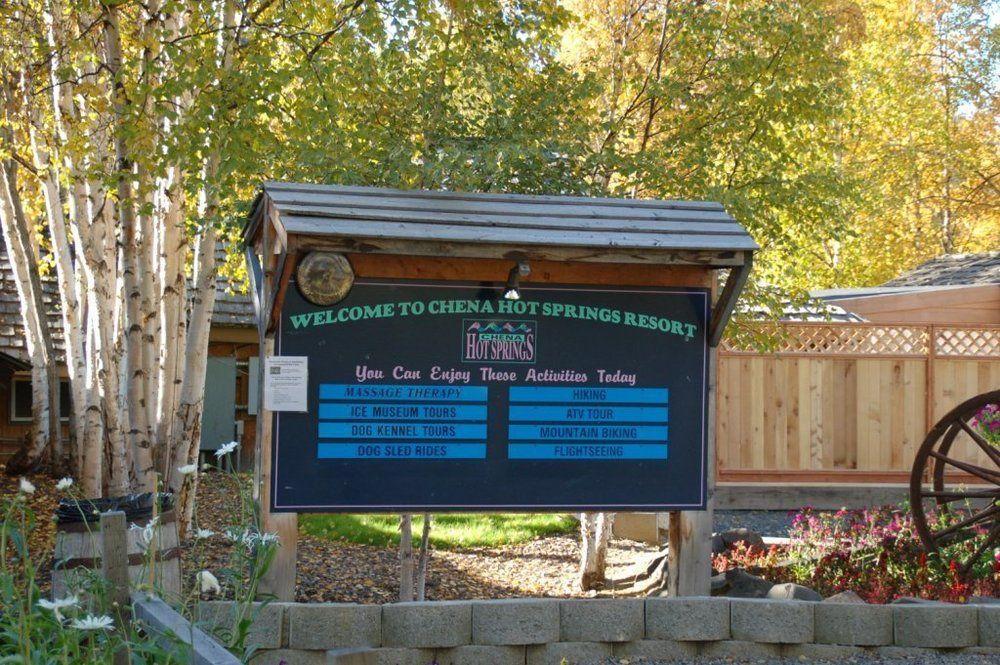 Chena Hot Springs Resort Fairbanks Exterior foto